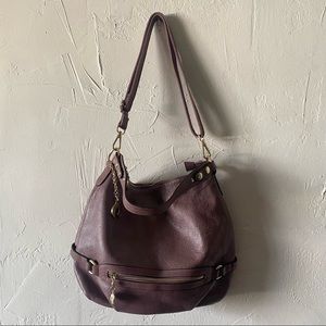 LAVENDER “LEATHER” PURSE